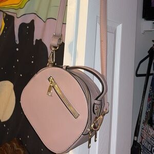 long strap circle purse